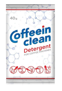 Средство порционное порошок для удаления кофейных масел 40 г Coffeein clean DETERGENT