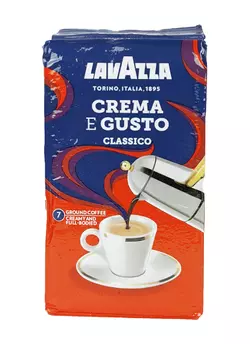 Кофе молотый LAVAZZA лаваца лавазза CREMA e GUSTO 250 г Оригинал EU