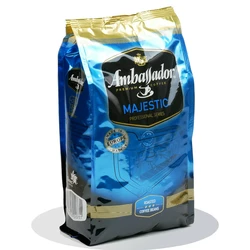 Кофе в зернах зерновой Ambassador Majestic Амбассадор Маджестик 1 кг Оригинал EU Кофе в зернах зерновой Ambassador Majestic Амбассадор Маджестик 1 кг Оригинал EU