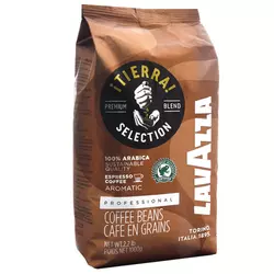 Кофе в зернах зерновой Lavazza Tierra  1 кг Лавацца Оригинал EU