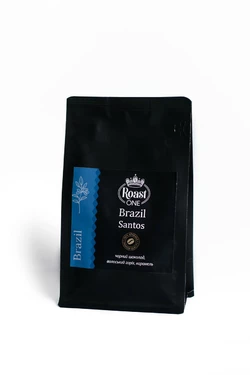 Кофе в зернах зерновой Roast ONE Brazil Santos Бразилия Сантос