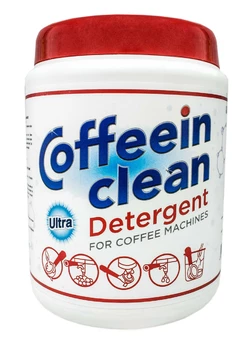 Средство порошок для чистки кофемашин от кофейных жиров 900 г Coffeein clean Detergent ULTRA