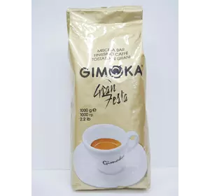 Кофе в зернах зерновой Gimoka Oro Gran Festa Джимока Оро Гран Феста 1 кг Оригинал Италия