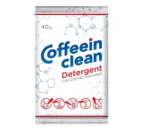 Средство порционное порошок для удаления кофейных масел 40 г Coffeein clean DETERGENT