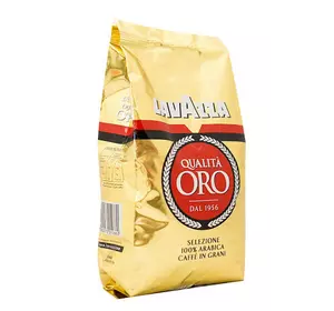 Кофе в зернах зерновой Lavazza Qualita Oro Лавацца 1 кг Оригинал EU