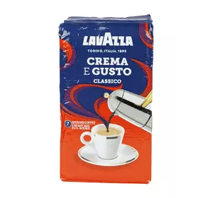 Кофе молотый LAVAZZA лаваца лавазза CREMA e GUSTO 250 г Оригинал EU